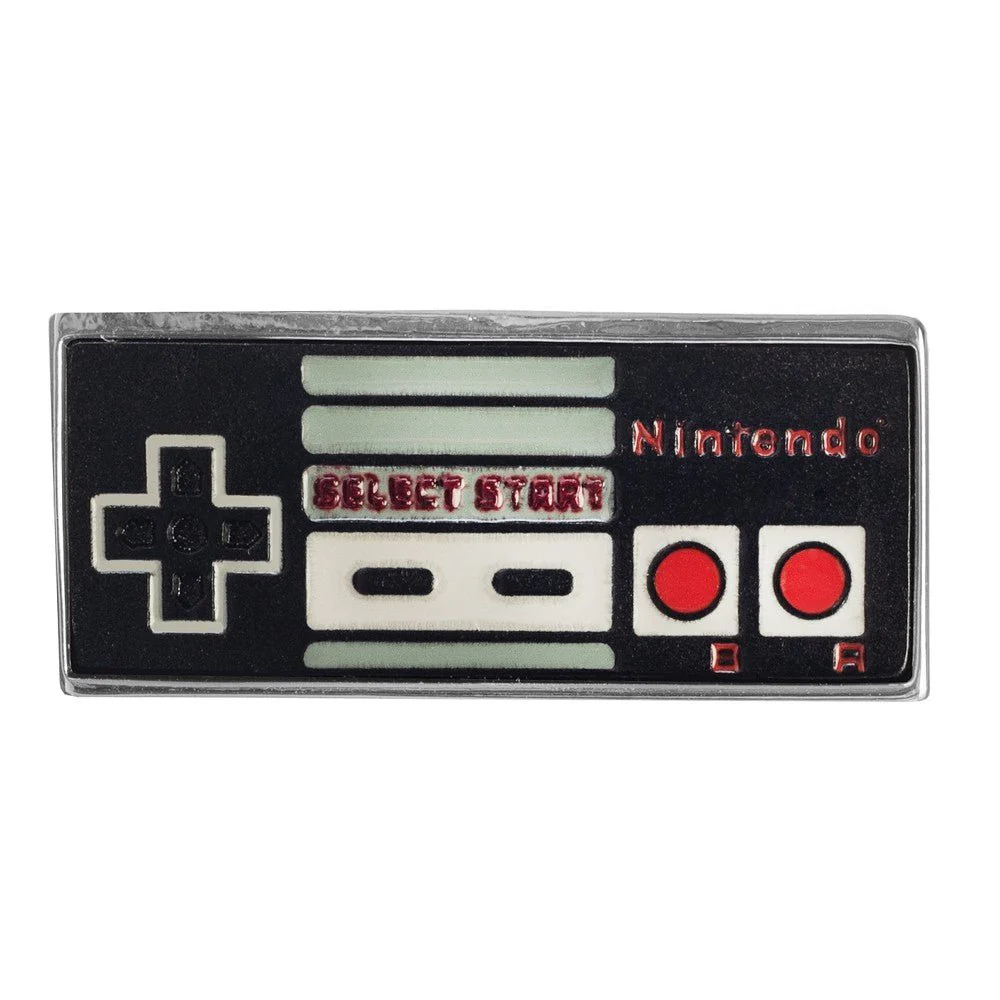 Nintendo Controller Video Game Lapel Pin - Image 1