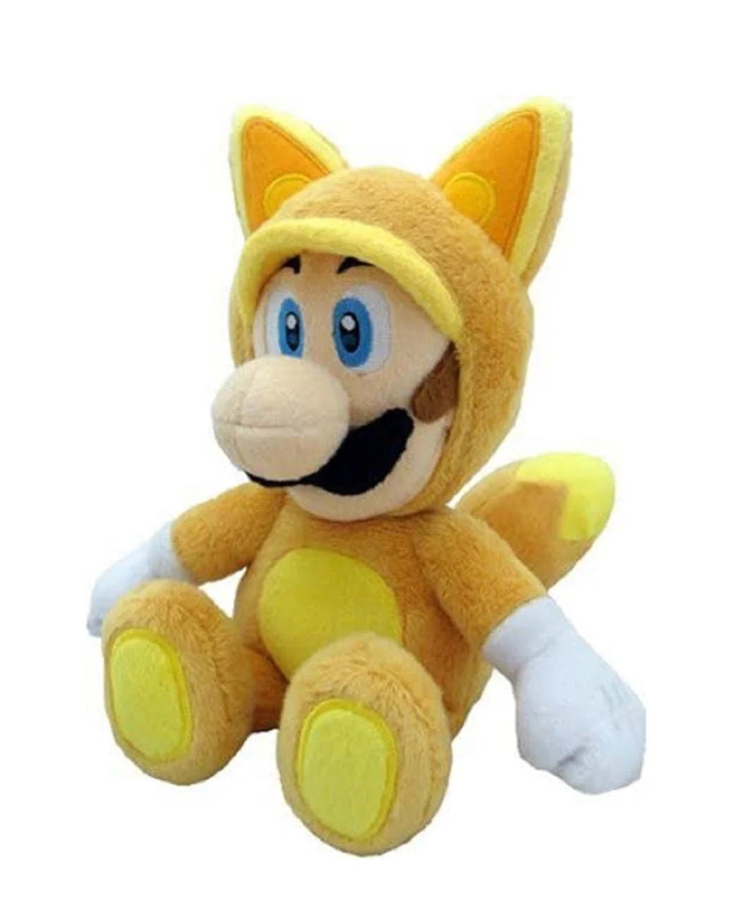Nintendo Super Mario All Star Collection Kitsune Fox Luigi Plush 9" - Image 1