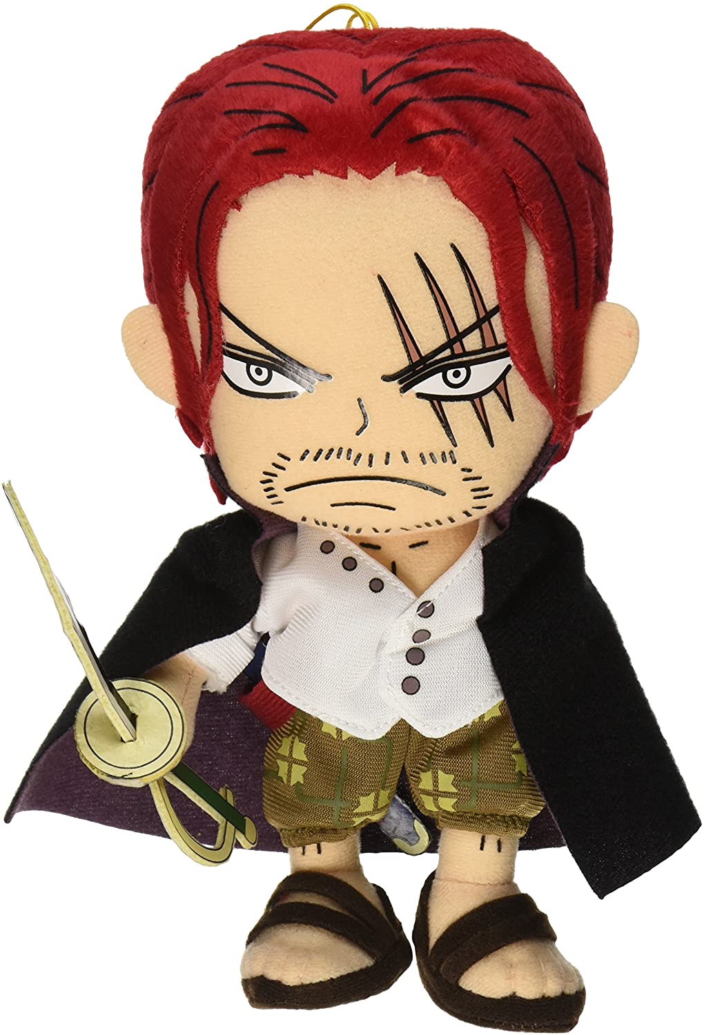 One Piece Anime 8" Shanks Stuffed Plush - Image 1