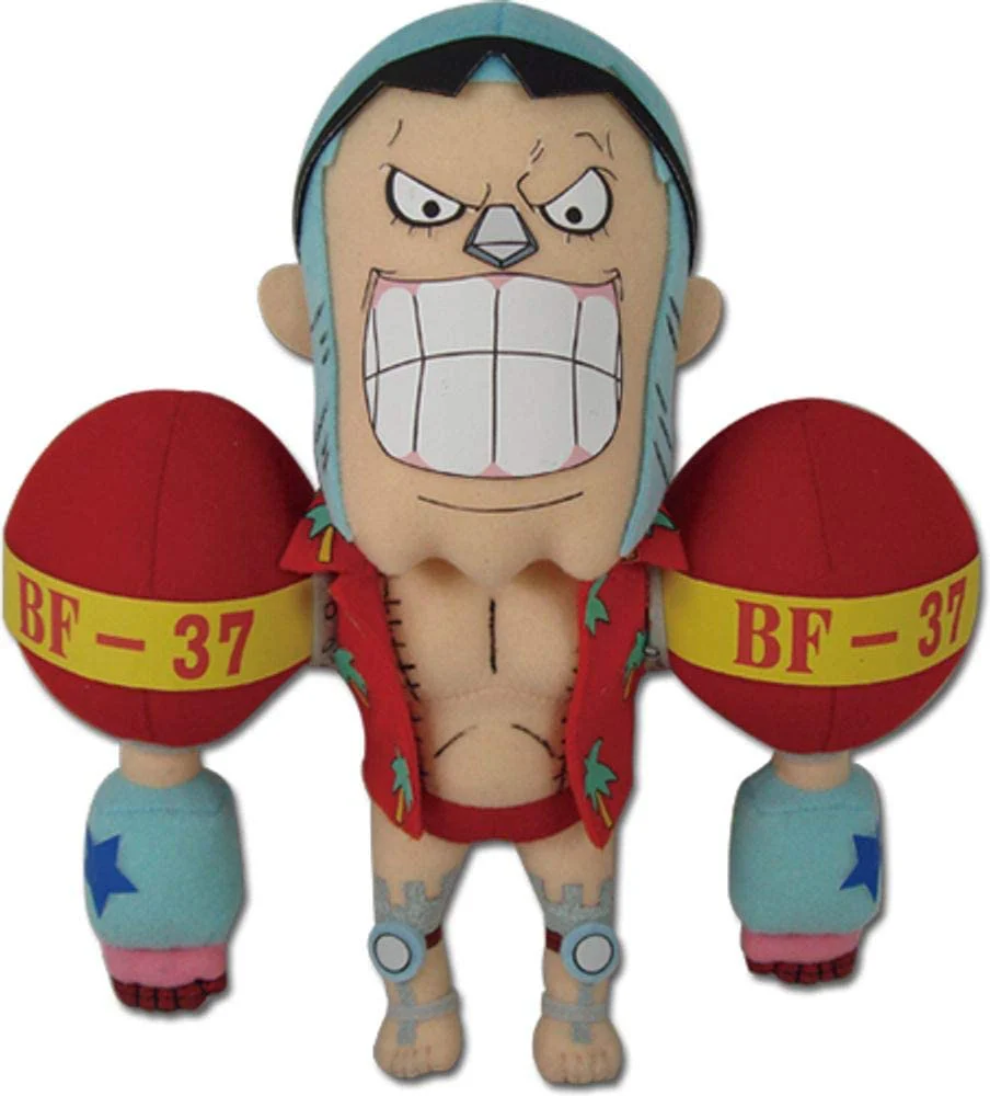 One Piece Anime Franky 9" Plush - Image 1