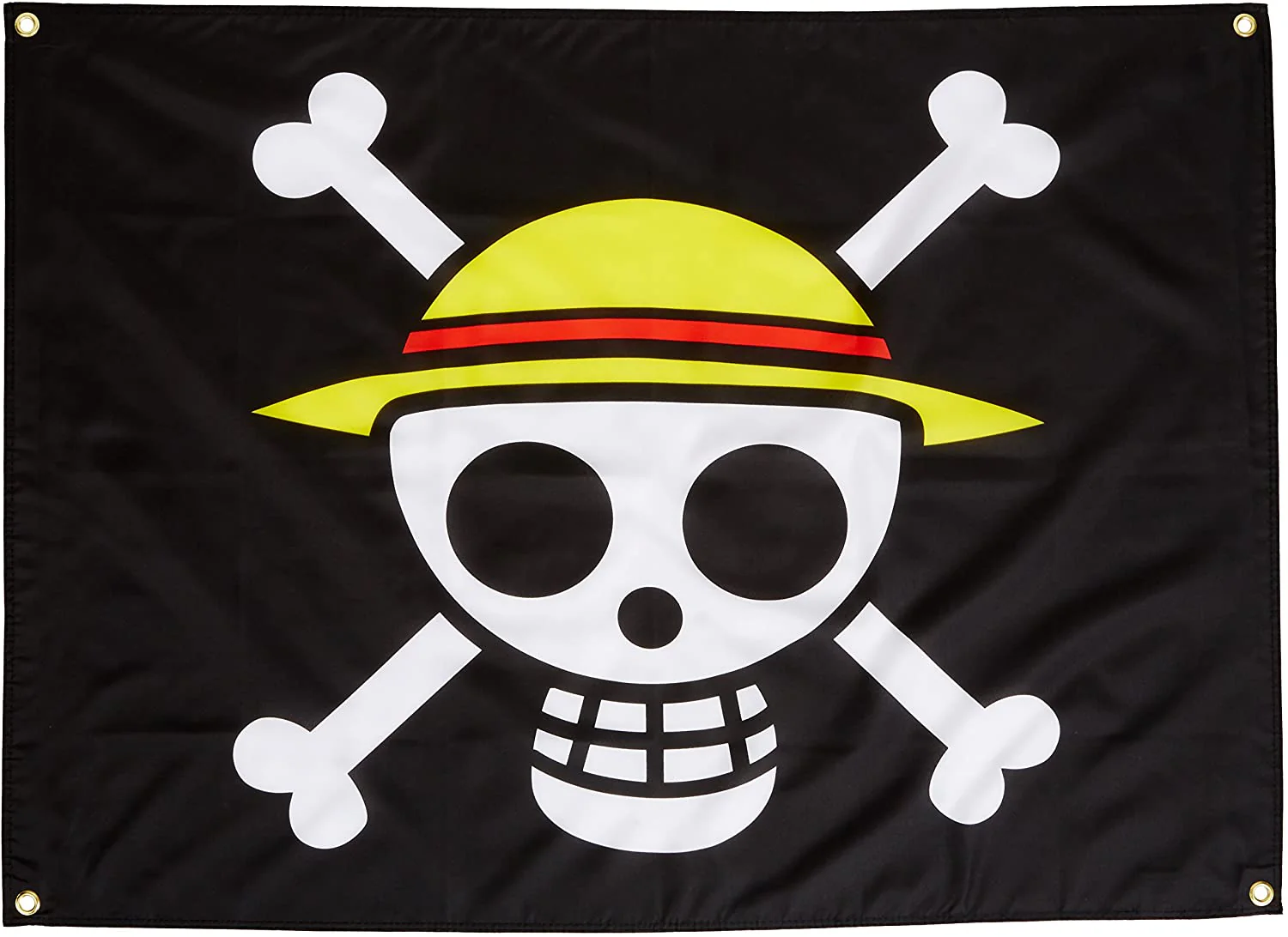 One Piece Anime Luffy’s Straw Hat Pirate Flag 31″