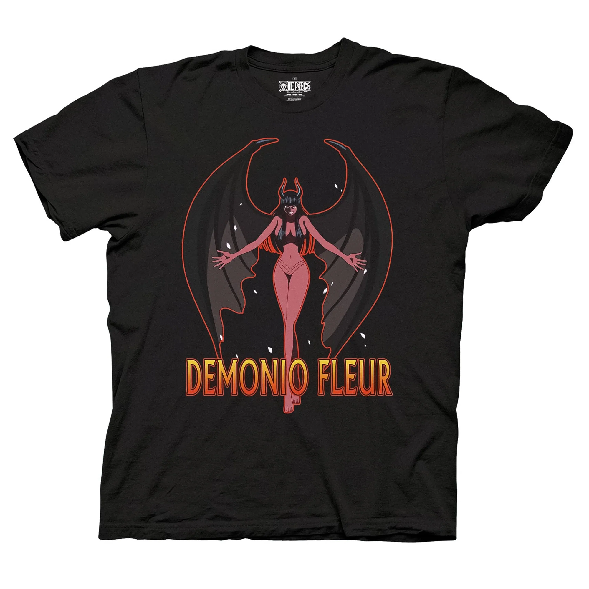 One Piece Demon Nico Robin Demonio Fleur Officially Licensed Men's Short Sleeve T-Shirt - Image 1