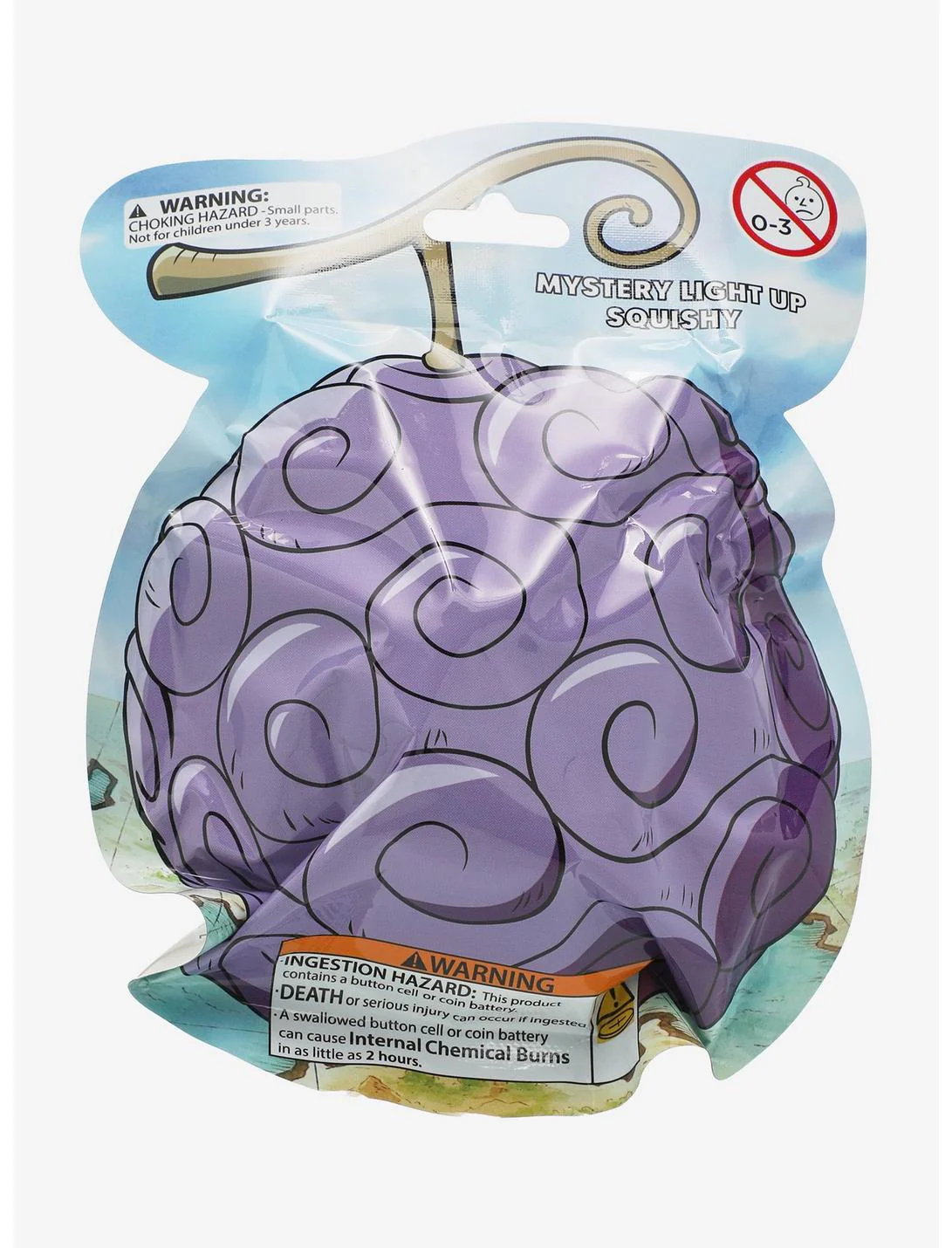 One Piece Devil Fruits Light-Up Squish Toy One Blind Bag - Image 3
