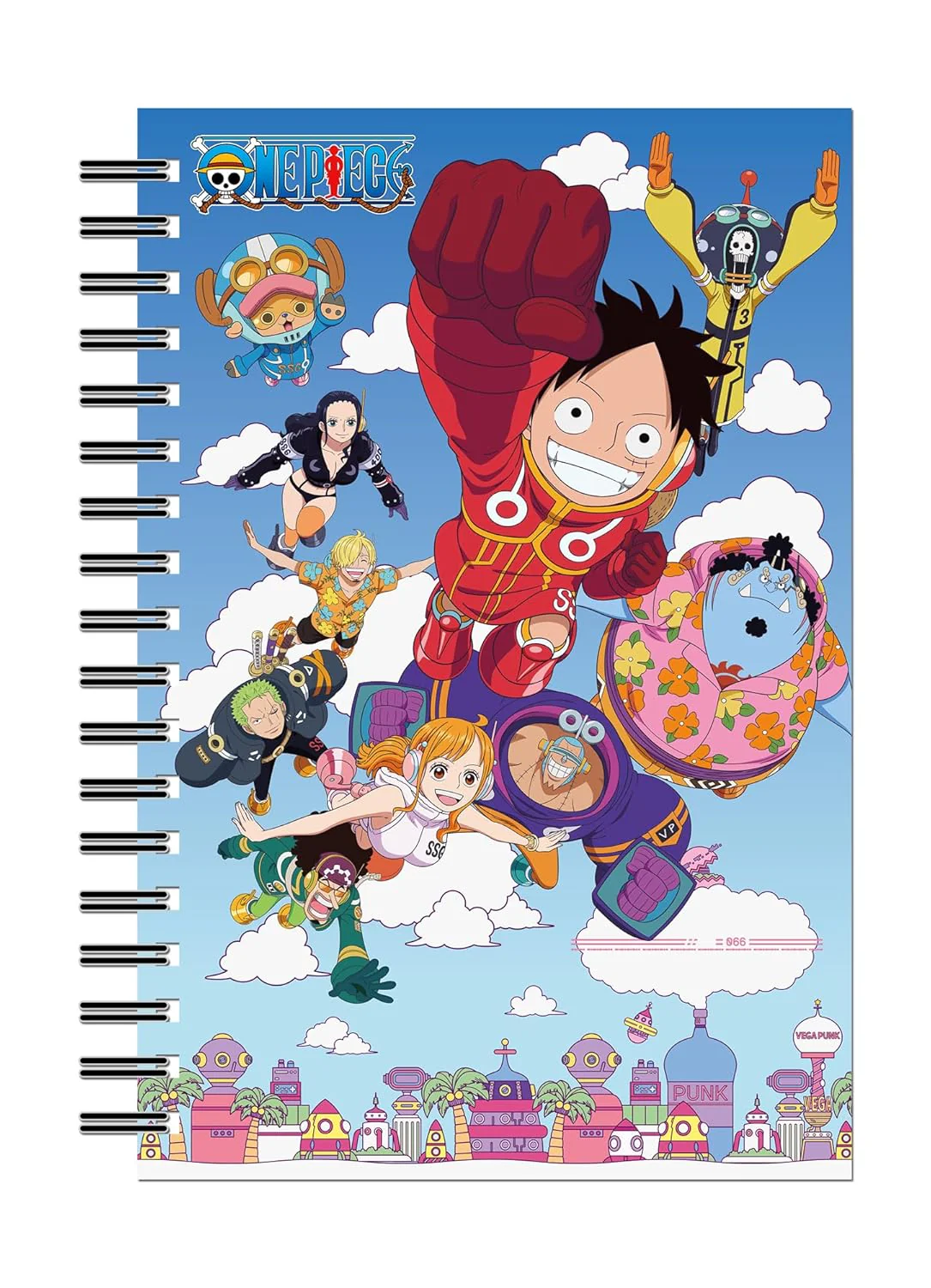 One Piece – Egghead Island Group Characters Notebook – Great Eastern Entertainment