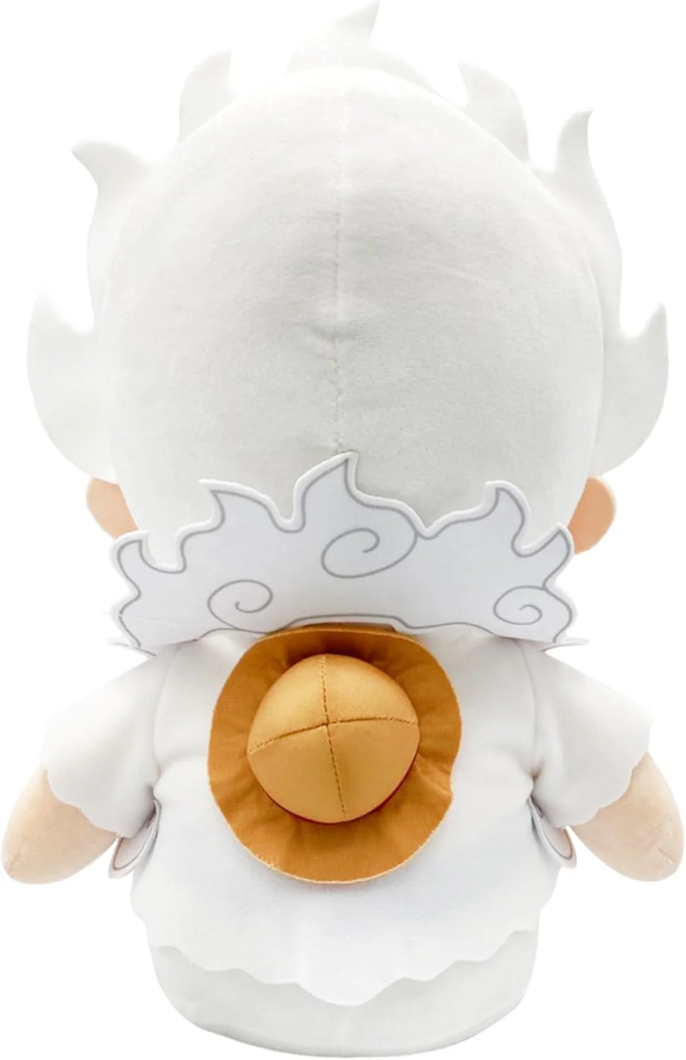One Piece - Monkey D. Luffy Gear 5 Laugh Sitting Pose Plush 12" - Great Eastern Entertainment - Image 3