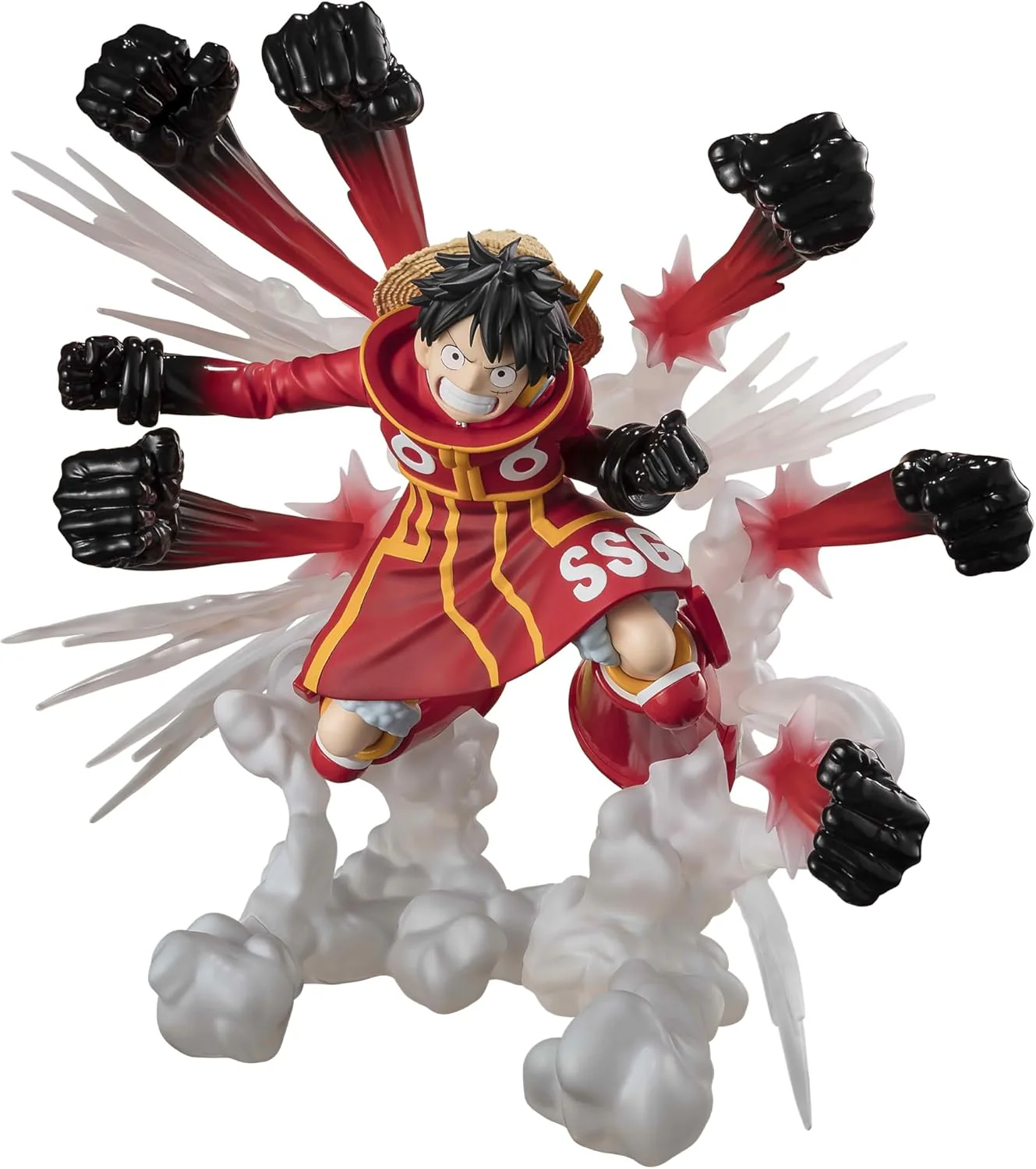 One Piece - Monkey D. Luffy Gum-Gum Hawk Gatling Extra Battle TAMASHII NATIONS FiguartsZERO Figure - Image 1