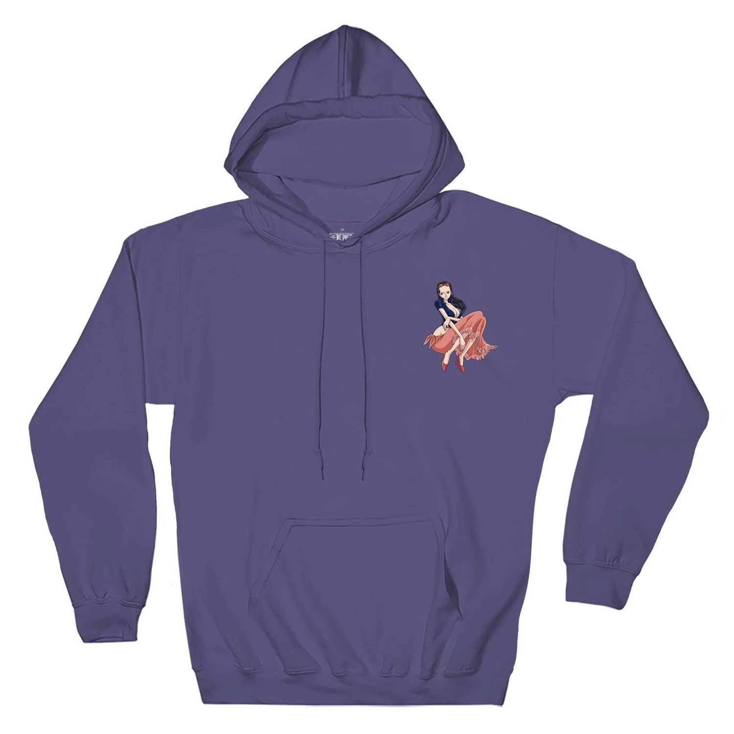 One Piece Robin Devil Child With Back Print Officially Licensed Adult Hoodie - Image 1