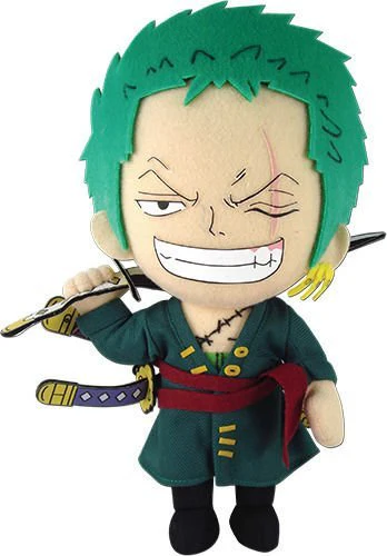 One Piece Roronoa Zoro Anime Plush - Image 1