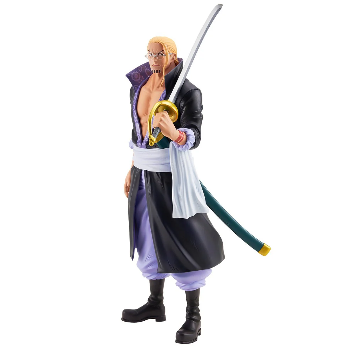 One Piece - Silvers Rayleigh Roger Pirates Version Masterlise ICHIBANSHO Figure - Image 3