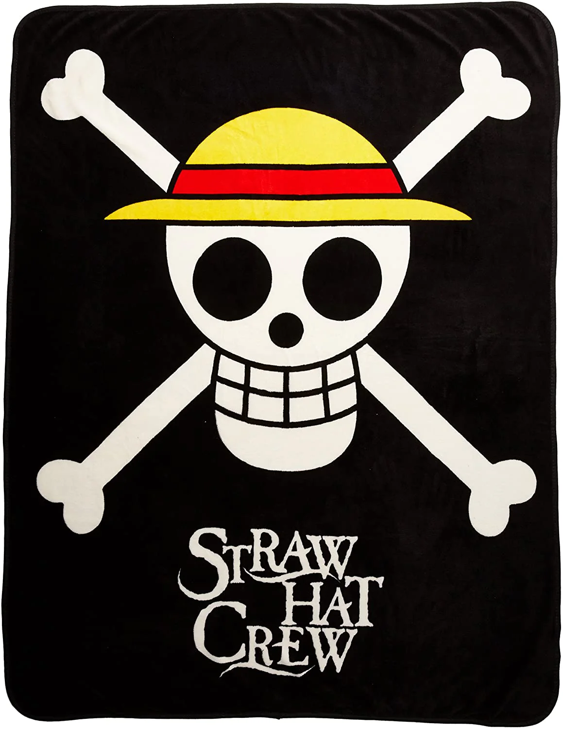 One Piece – Straw Hat Crew Pirates Sublimation Throw Blanket 45in. By 60in.