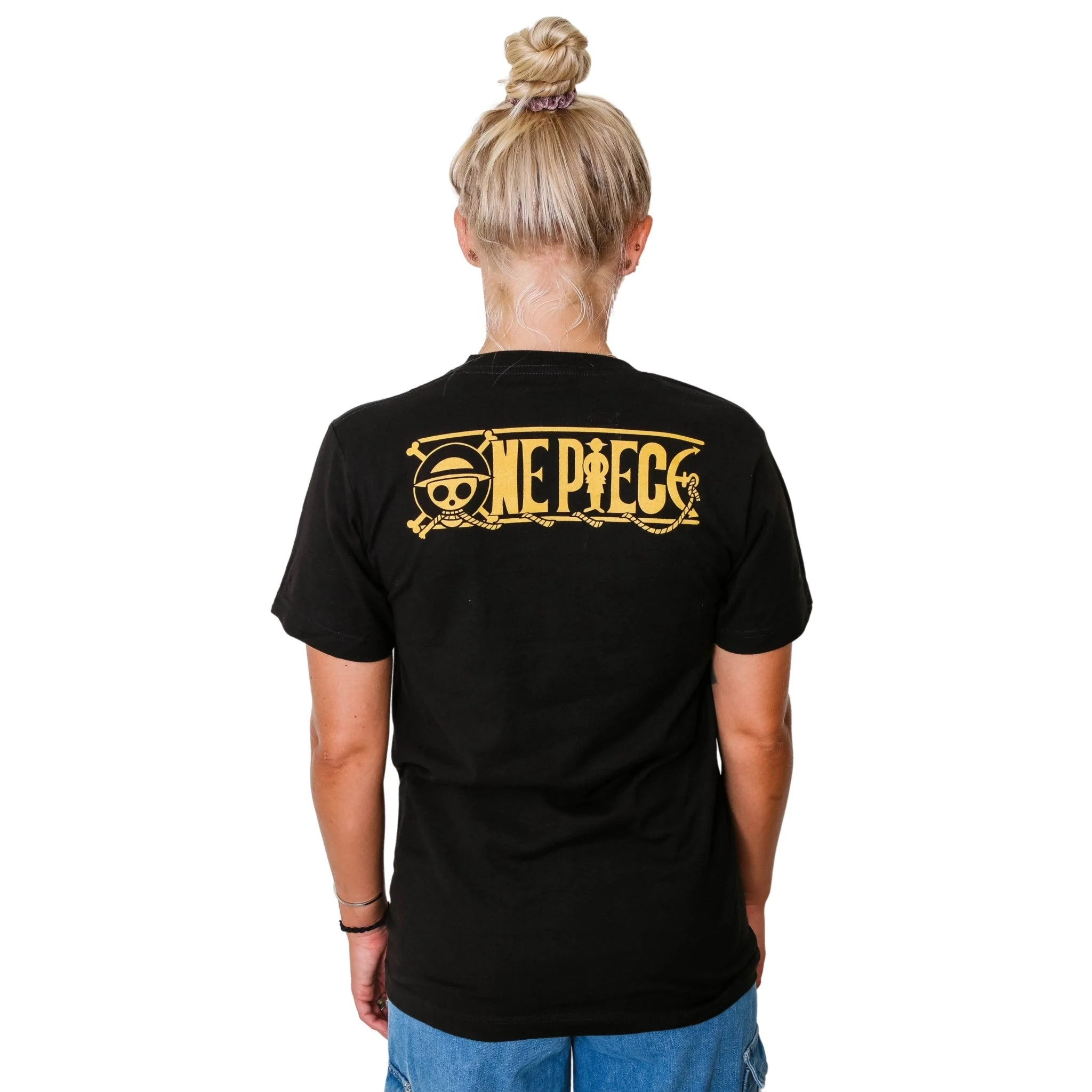 One Piece Trafalgar Law Pirate Symbol Anime Adult T-Shirt - Image 3