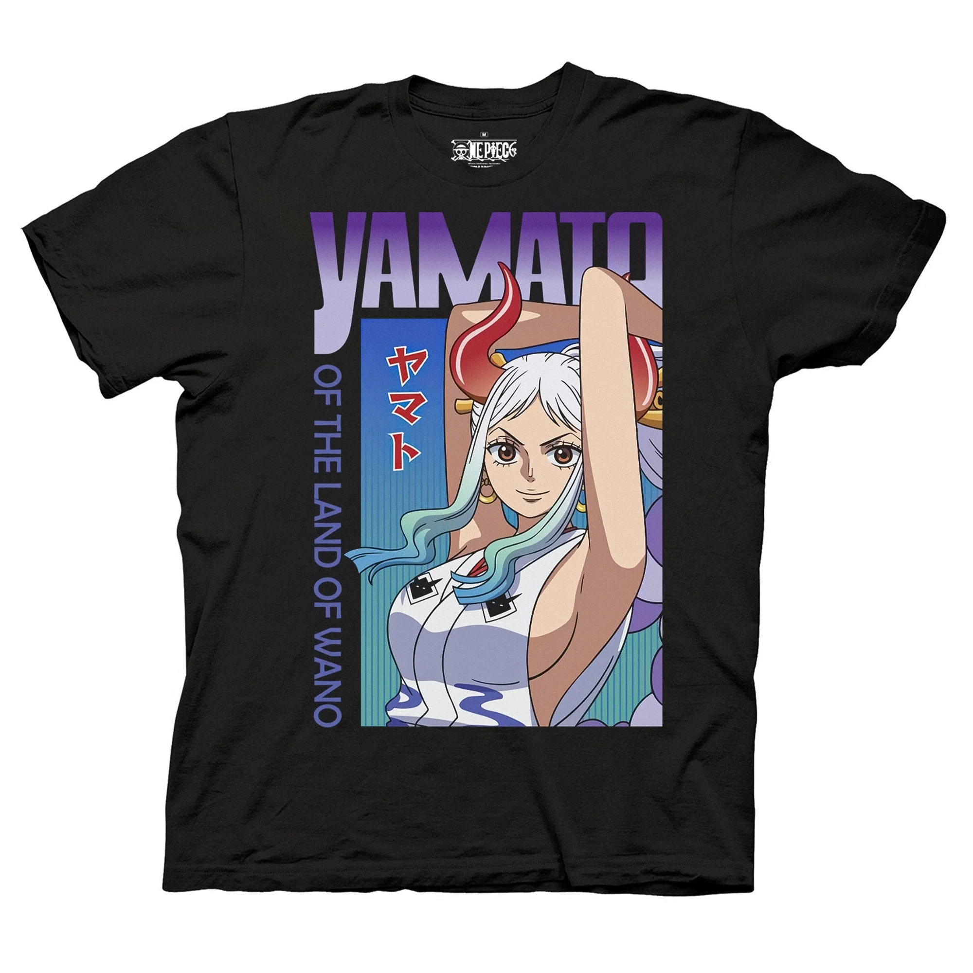 One Piece Yamato Three Haki Officially Licensed Men's Short Sleeve T-Shirt - Image 1