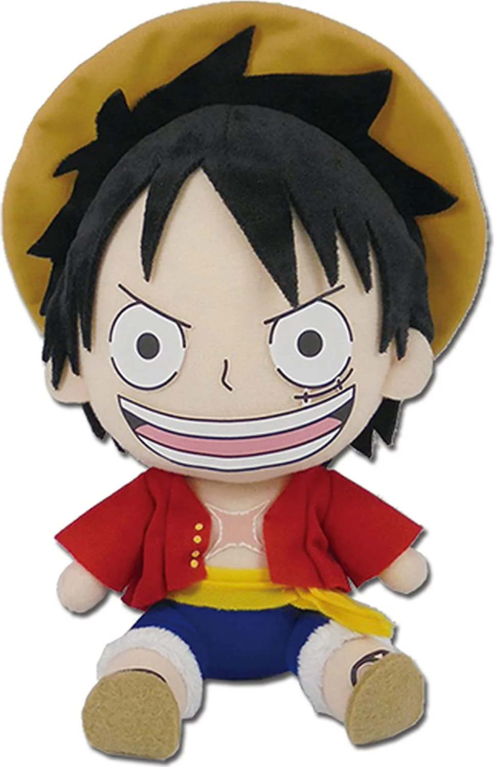 One Piece - Zou Arc Luffy Sitting Plush 7" Great Eastern Entertainment - Image 1