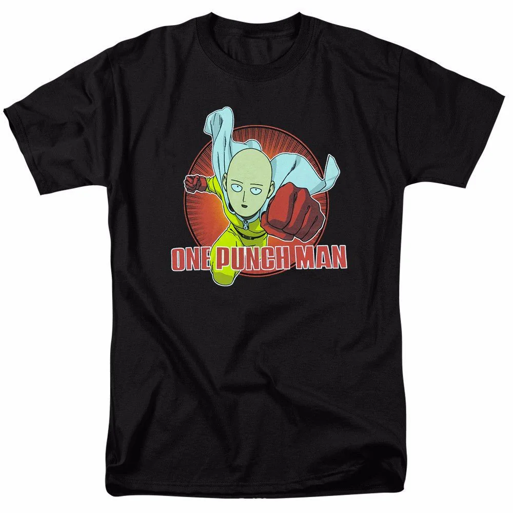 One Punch Man Opm Basic Anime Adult T-Shirt - Image 1