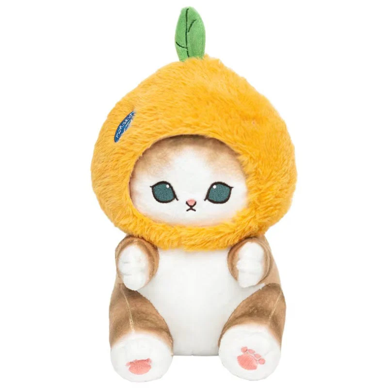 Mofusand Orange Cat Plush 9" - Image 1