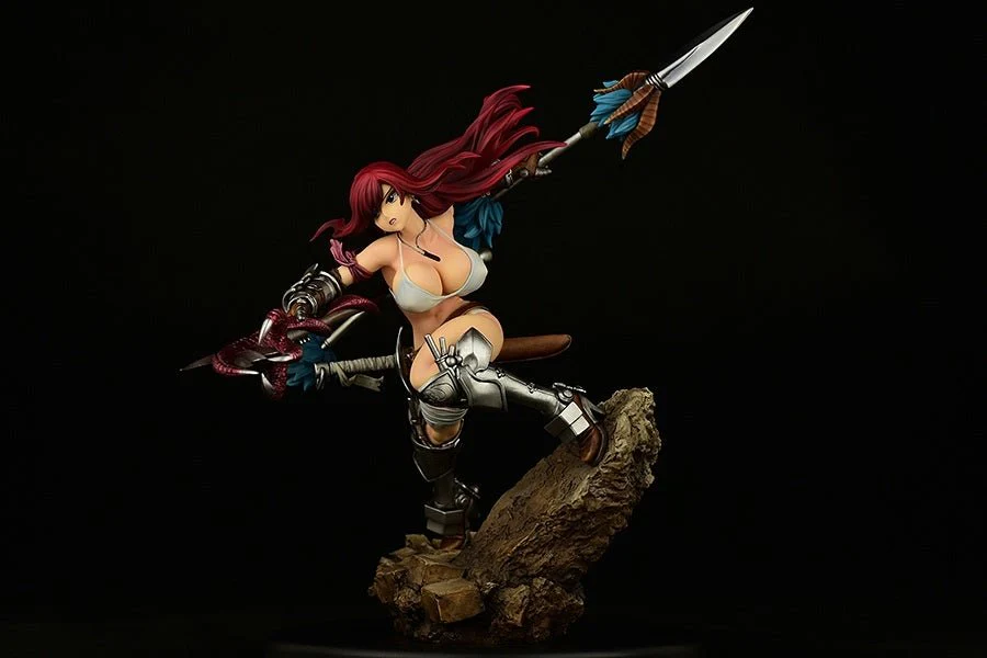 ORCATOYS Fairy Tail Erza Scarlet The Knight Refine 2022 Ver. 1:6 Scale PVC Figure - Image 3