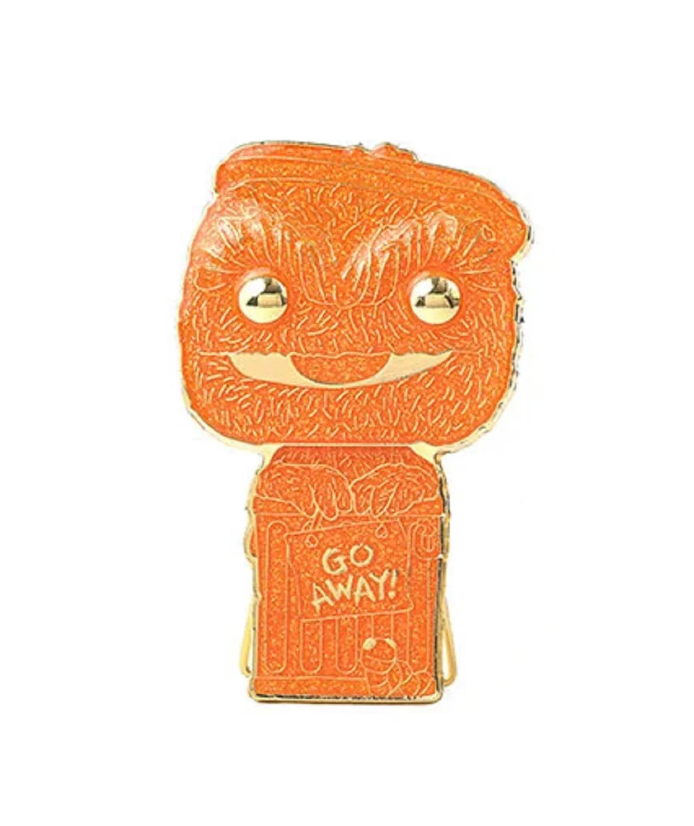 Funko Pop! Pins Sesame Street Oscar The Grouch CHASE 4" Pin - Image 1