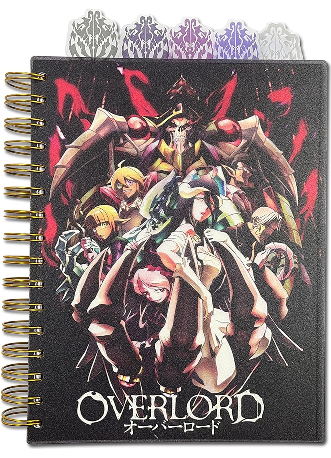 Overlord Season 1 – Ainz Ooal Gown Overseer Albedo Tabbed Notebook Great Eastern Entertainment