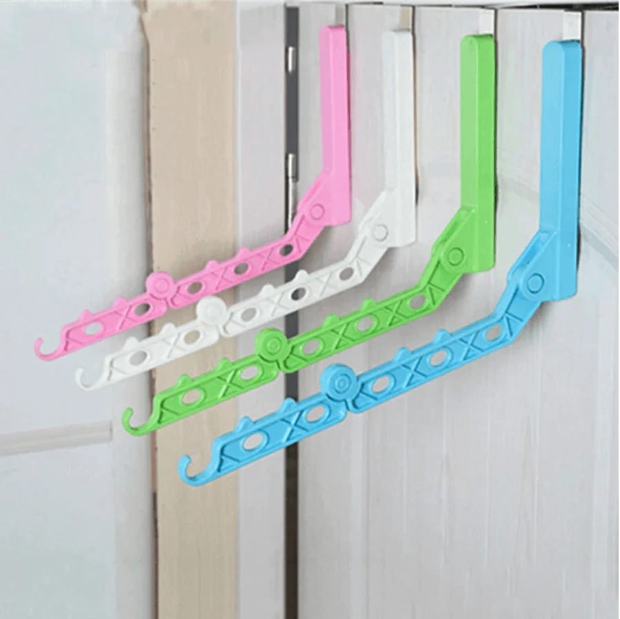 Foldable Over-The-Door Drying Hanging Rack - Image 3