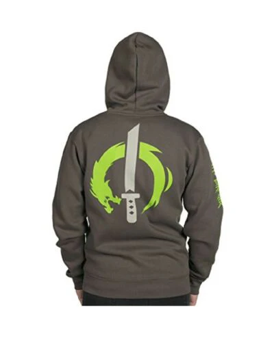 Overwatch Ultimate Genji Zip Up Hoodie - Image 1