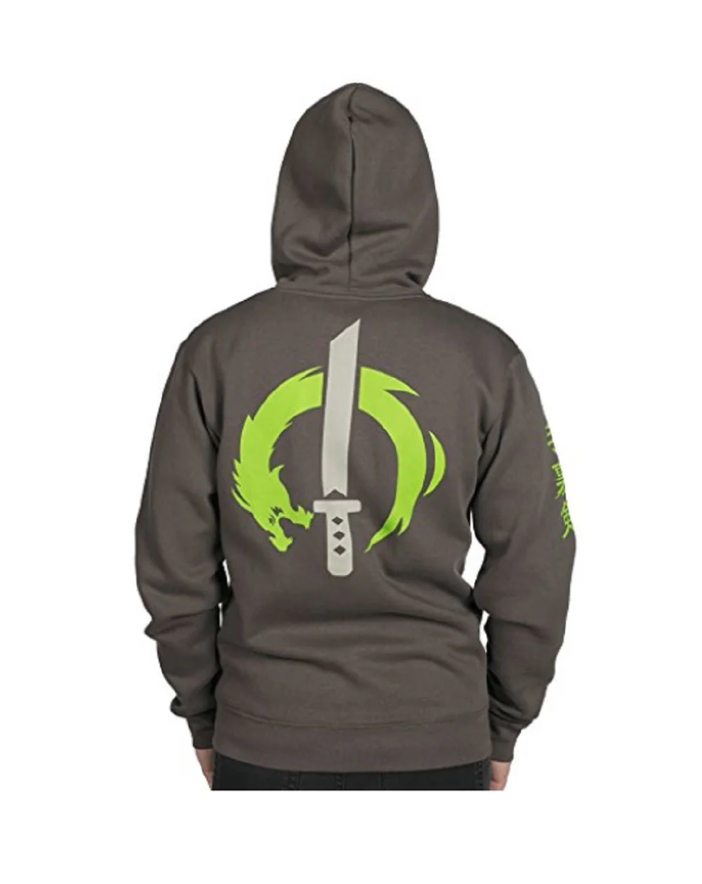 Overwatch Ultimate Genji Zip Up Hoodie - Image 3