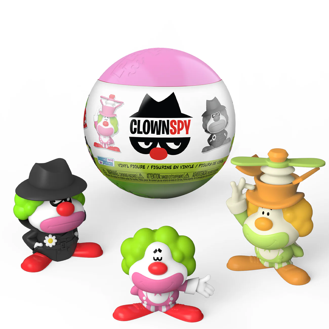 Funko Pop! Paka Paka: Clown Spy (One Mystery Collectible Figure) - Image 1