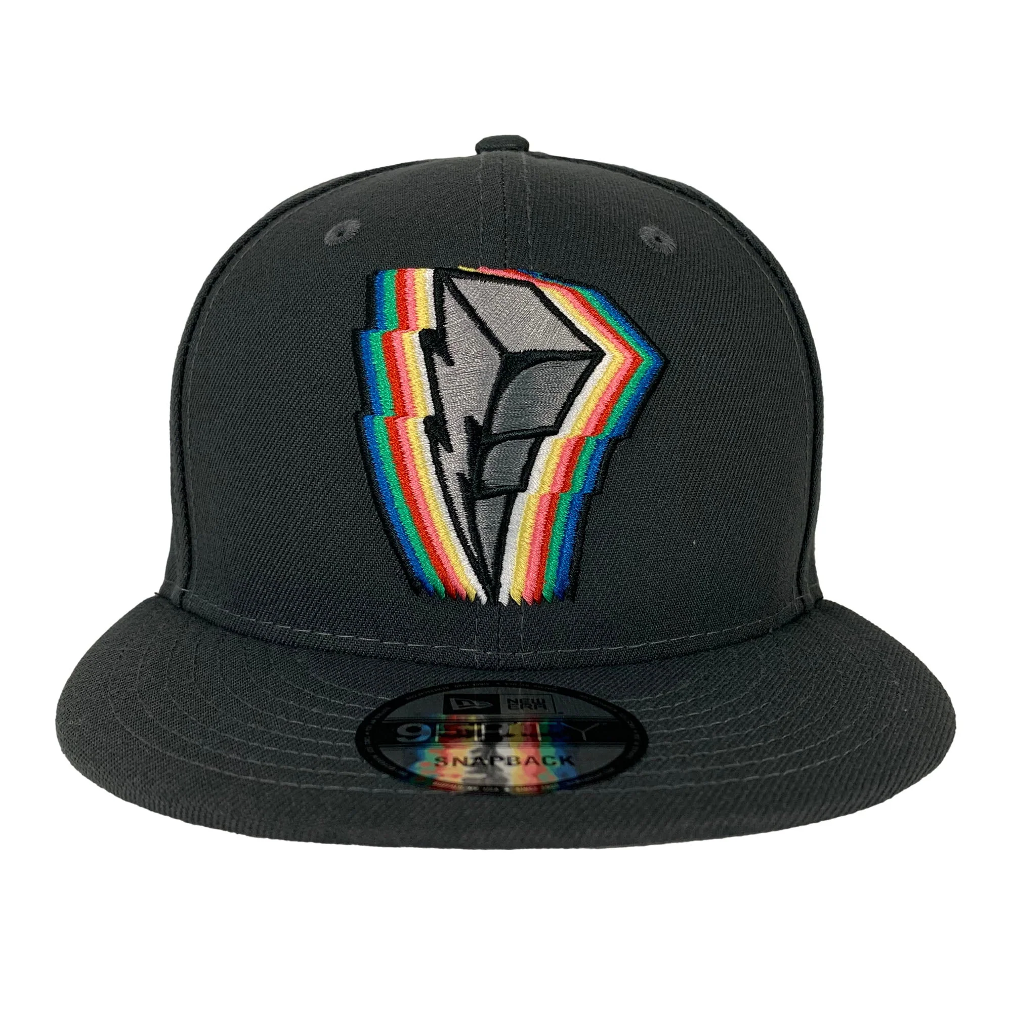 New Era 9FIFTY Mighty Morphin Power Rangers Bolt Symbol Snapback Hat Cap One Size - Image 1