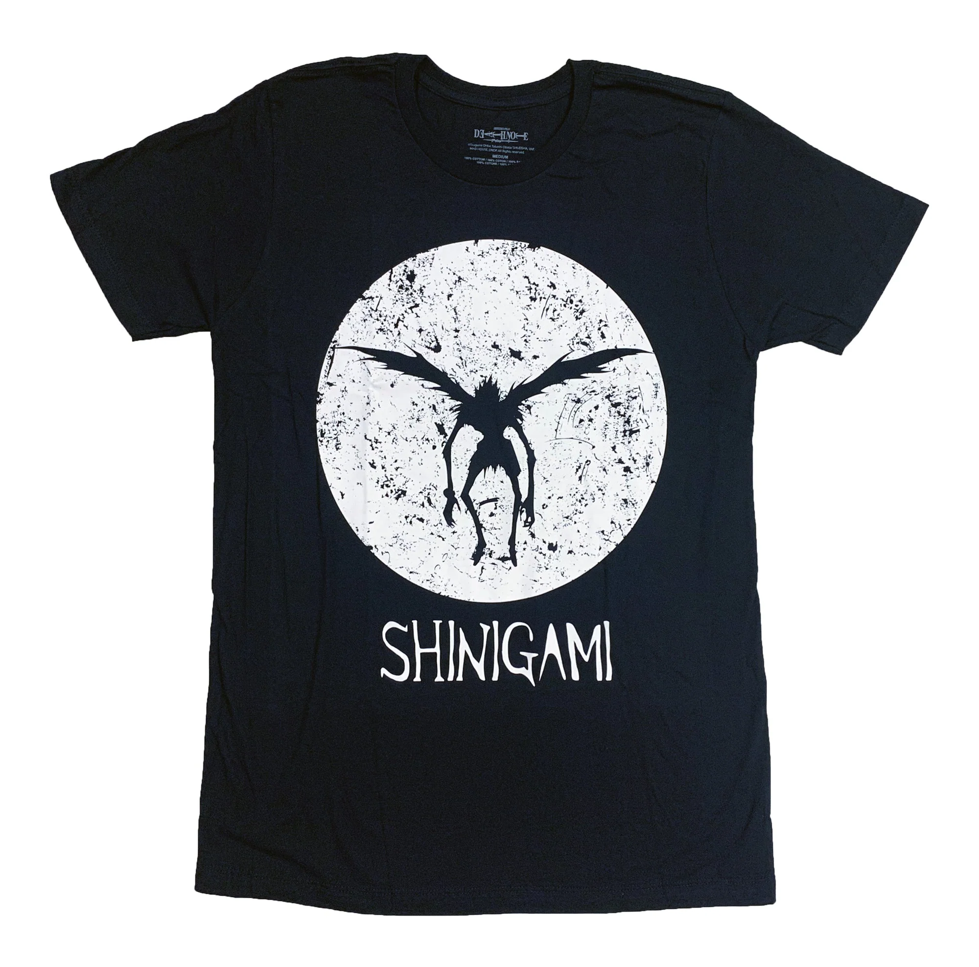 Death Note Shinigami Silhouette Anime Adult T-Shirt - Image 1