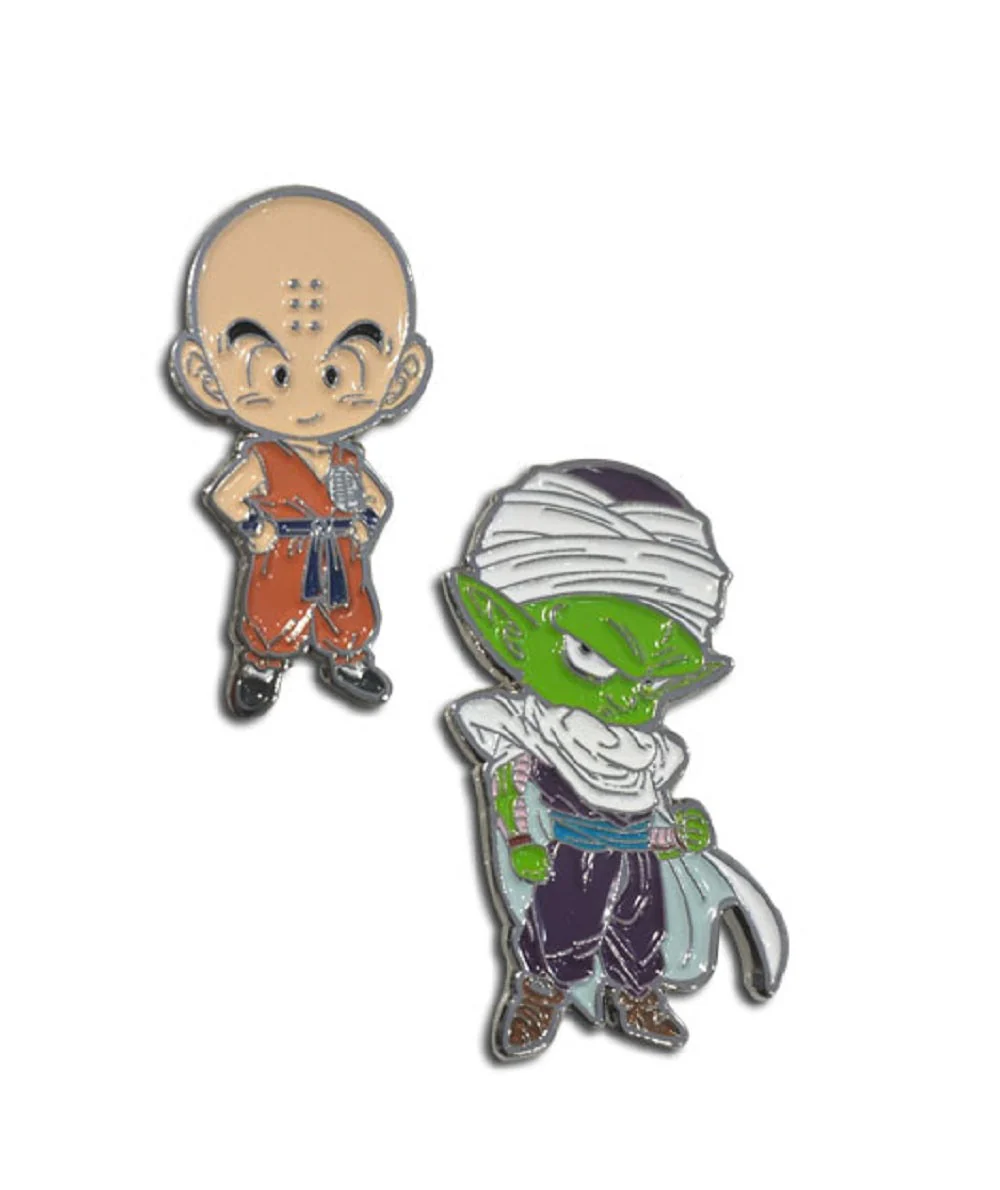 Dragon Ball Super Krillin and Piccolo Enamel Pin Set (2 piece)