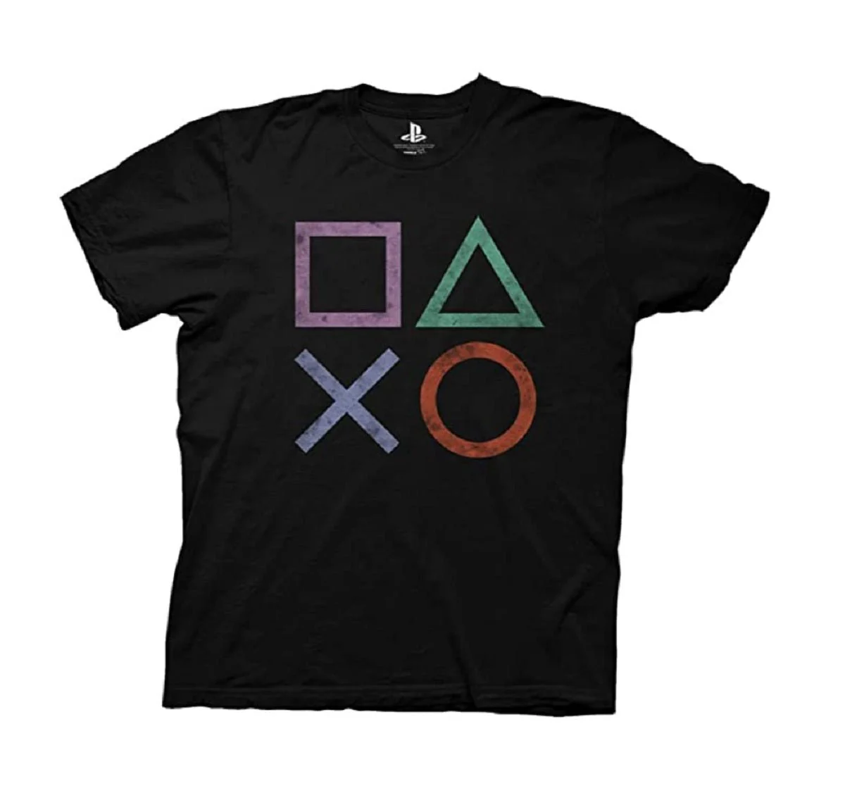 Playstation Sony Playstation Vintage Icons Gamer Adult T-Shirt - Image 1