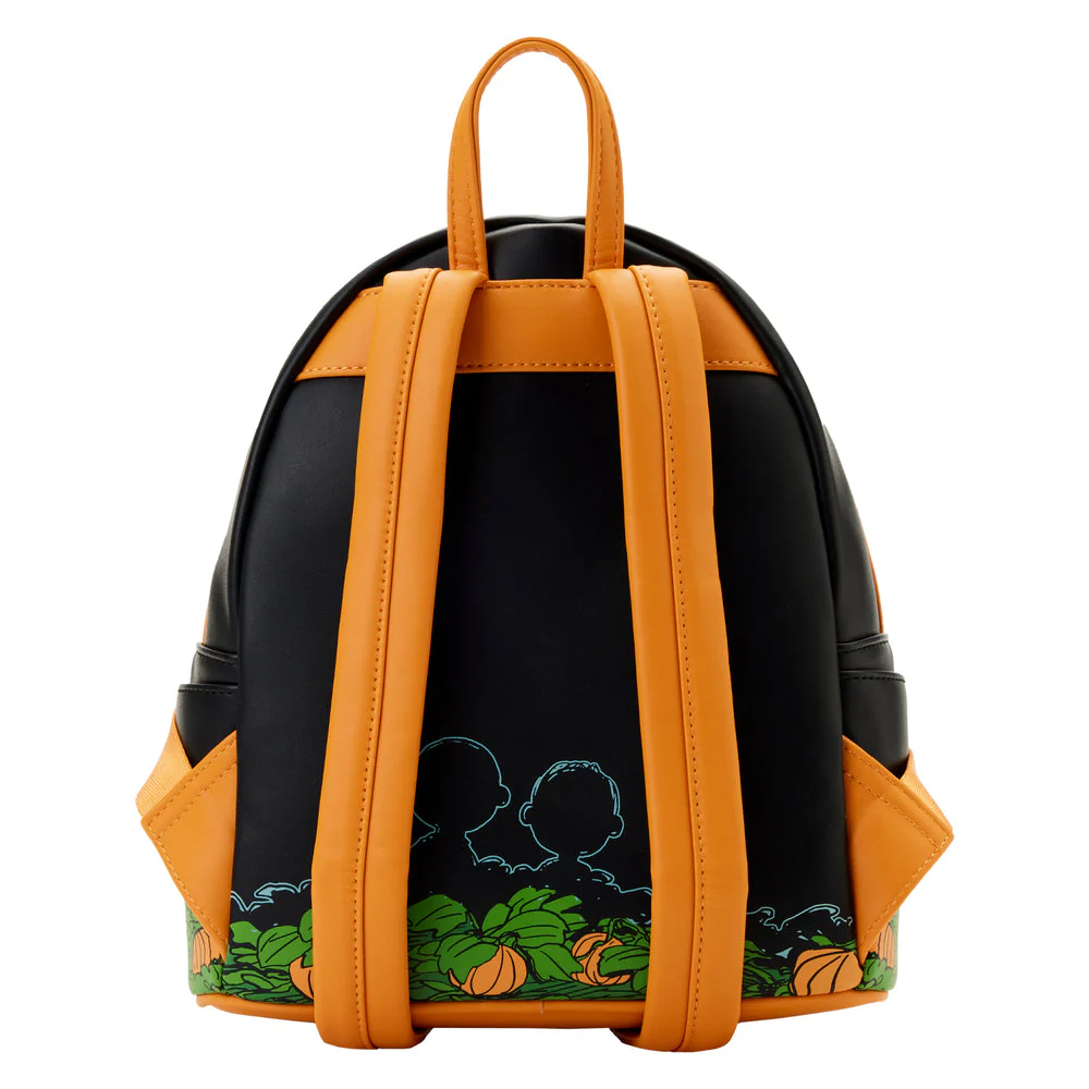 Loungefly Peanuts Great Pumpkin Snoopy Mini Backpack Bag Purse - Image 3