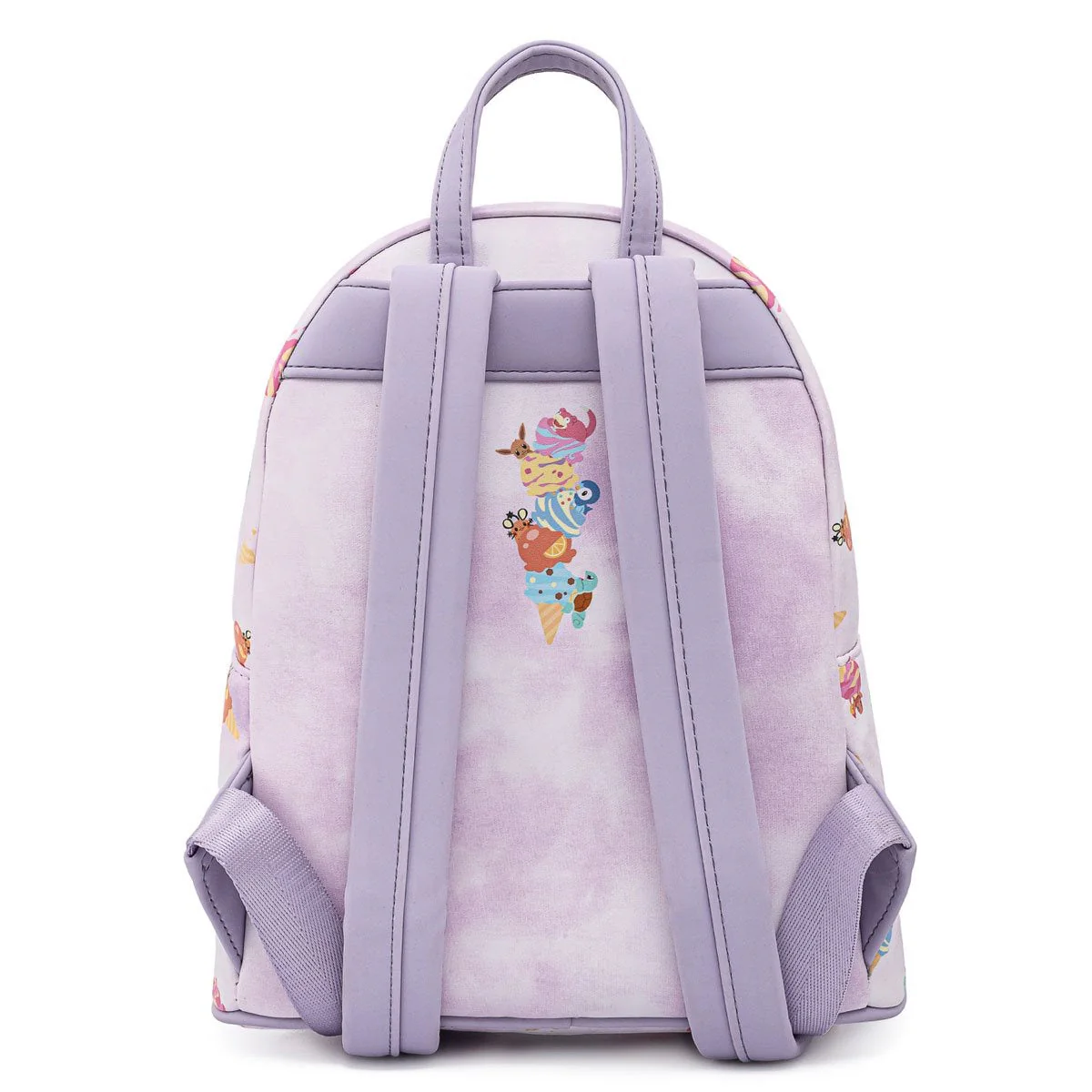Loungefly Pokemon Ice Cream Acid Wash Denim Mini Backpack Bag - Image 3