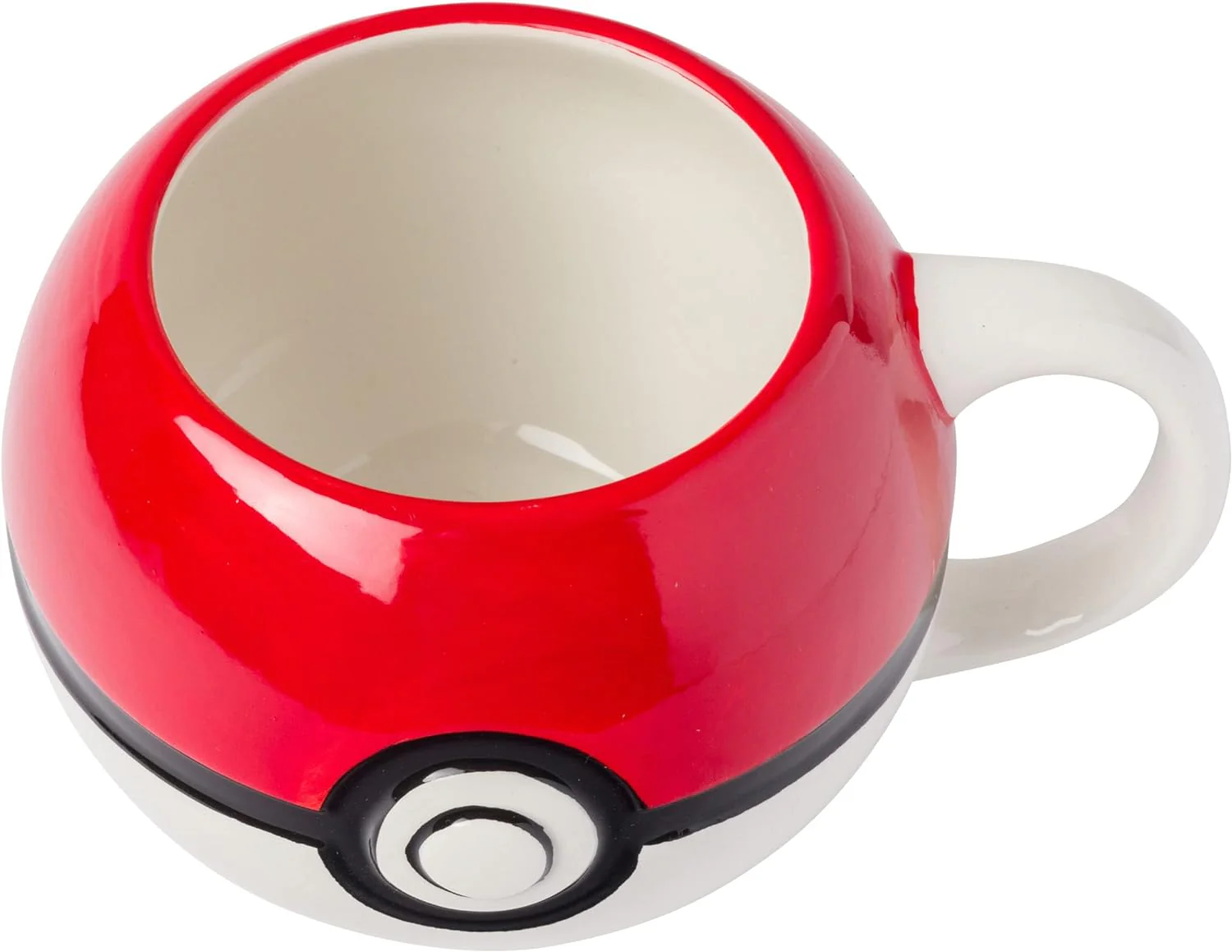 Pokemon Pokeball Ceramic 3D Sculpted Mug Microwave Safe 20 Ounces - Image 3