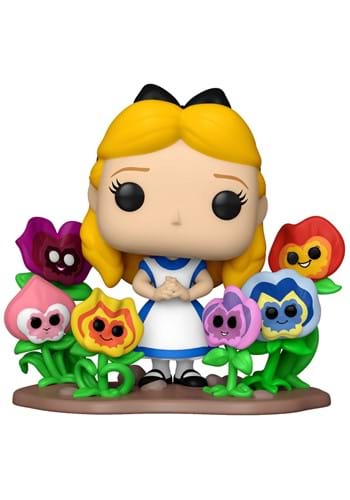 Funko Pop! Deluxe: Alice in Wonderland 70th - Alice with Flowers Vinyl Figure - Image 2