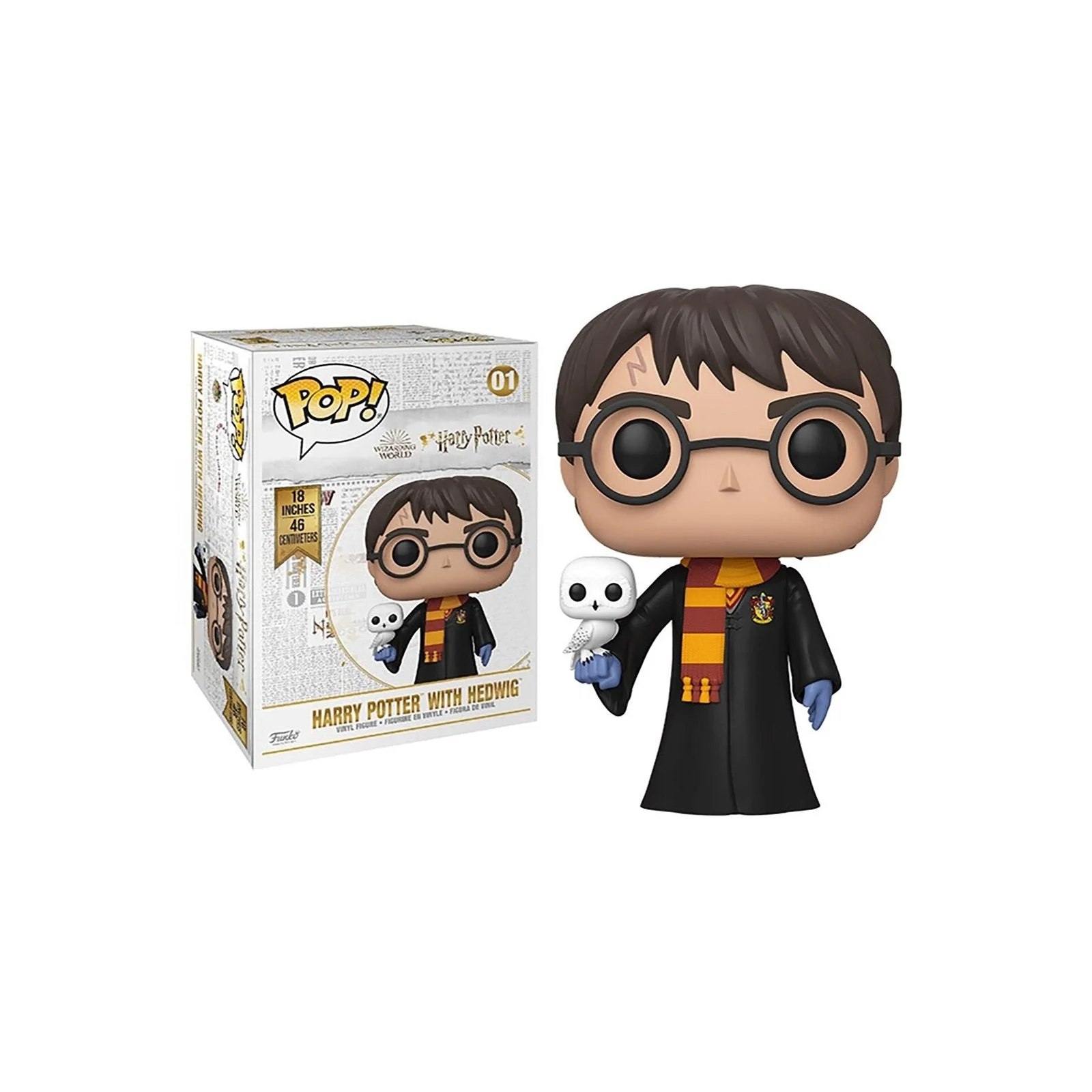 Funko Pop! Harry Potter – Harry Potter with Hedwig 18″