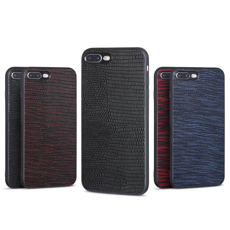 Lizard Texture Leather iPhone Case - Image 3