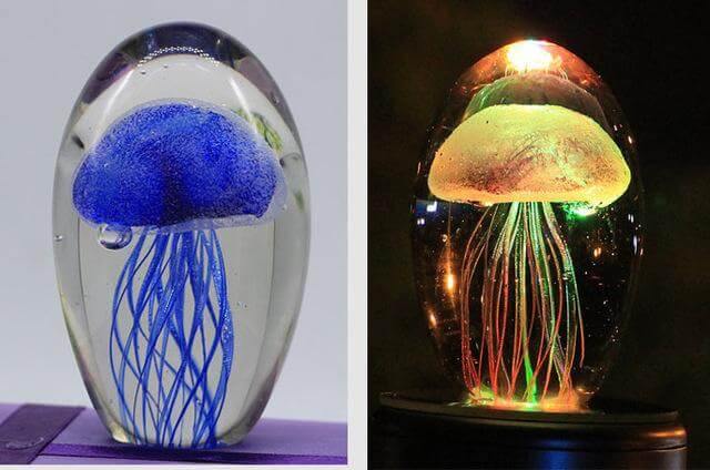 Crystal Jellyfish LED Lamp - Image 2