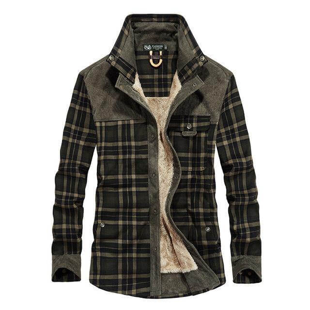 Vintage Velvet Large Size Winter Coat - Image 2