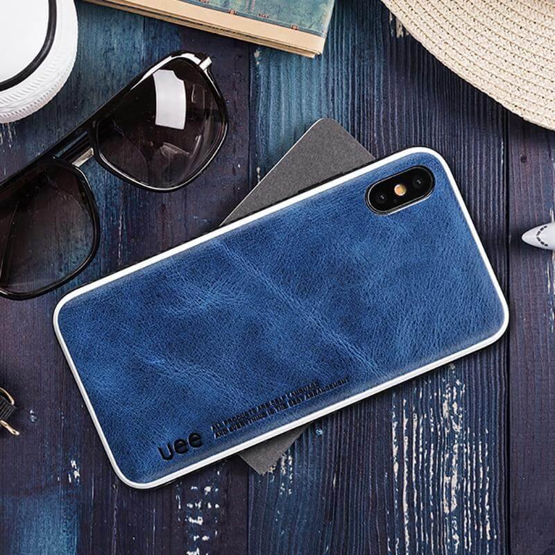 Mavi-Series Leather Anti-Fall Iphone Cases - Image 1