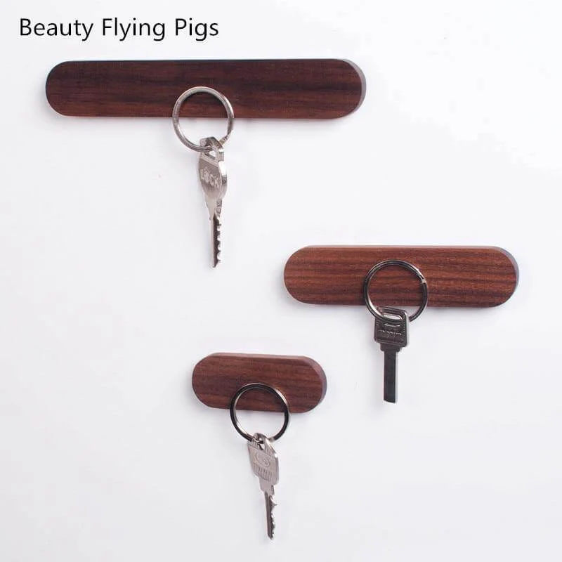 Magnetic Elegant Wood Key Holder - Image 3