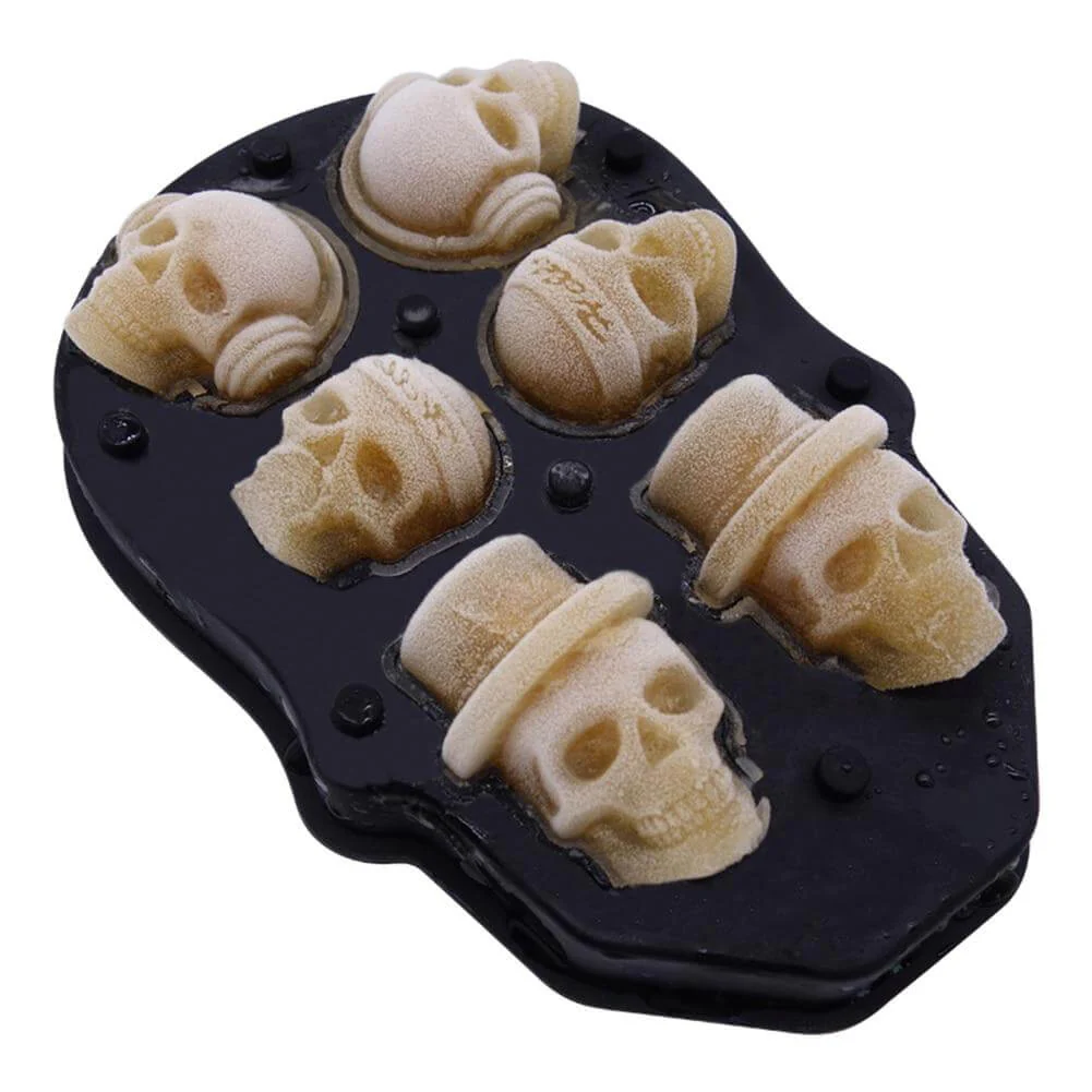 3D Skull Large Ice Cube Tray - Image 2