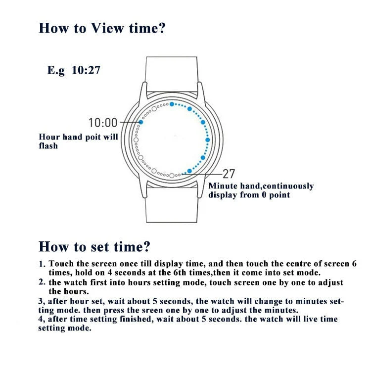 Digital Minimalist Waterproof LED Watch - Image 2