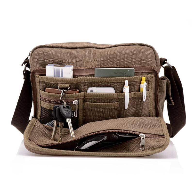 High Quality Canvas Crossbody Bag - Image 1