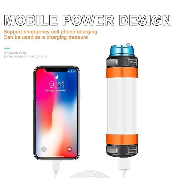 LED Camping Tent Waterproof Rechargeable Light - Image 2