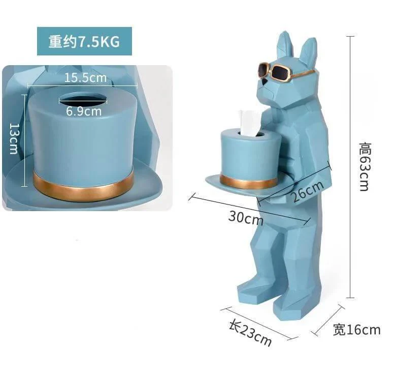 Dog Luxury Tissue Holder - Image 2