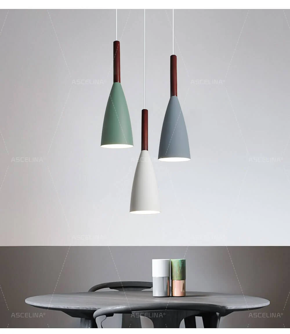 Modern Elegant Nordic Style Colorful Pendant Hanging Light - Image 3