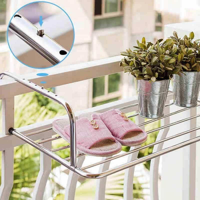 Stainless Steel Foldable Drying Rack Shelf - Image 2