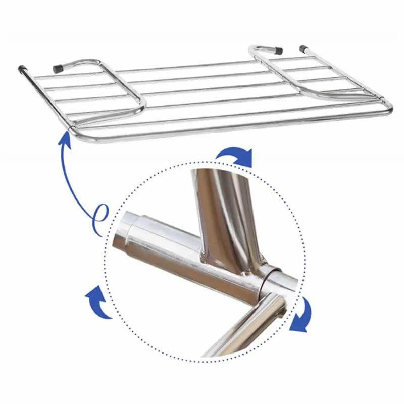 Stainless Steel Foldable Drying Rack Shelf - Image 3