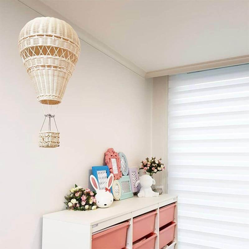 Handmade Nordic Hot Air Balloon Hanging Decor - Image 2