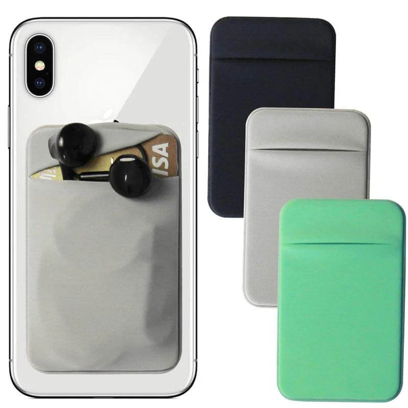 Business Silicone Pocket iPhone Case - Image 1